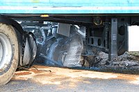 Unfall bei Oberspier Bild: Unfall bei Oberspier