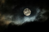 Der Mond über Nordhausen Bild: Der Mond über Nordhausen