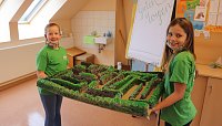 Bild: Kreatives Modell f&uuml;r das Schulprojekt