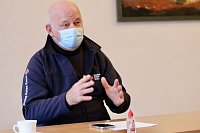 Herr Karl-Heinz Genzel, Vorstandsvorsitzende des DRK Kyffhäuserkreisverbandes Bild: Herr Karl-Heinz Genzel, Vorstandsvorsitzende des DRK Kyffhäuserkreisverbandes