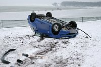 Bild: Verkehrsunfall auf den Hainer Bergen