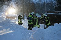 Bild: Feuerwehr befreit Anwohner
