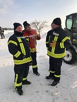 Bild: Scheunendach drohte einzubrechen