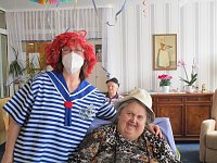 Bild: Spa&szlig; am Rosenmontag in Seniorenresidenz am G&ouml;ldner