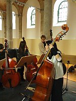 Bild: Kontrabasskurs Landesmusikakademie Th&uuml;ringen