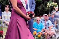 Bild: Kr&ouml;nung der Rosenk&ouml;nigin in Sangerhausen