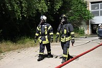 Bild: Brand in Ebeleben
