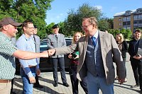 Besuch von Ministerpräsident Ramelow im DRK Kyffhäuserkreisverband in Sondershausen Bild: Besuch von Ministerpräsident Ramelow im DRK Kyffhäuserkreisverband in Sondershausen