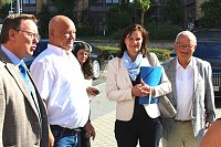 Besuch von Ministerpräsident Ramelow im DRK Kyffhäuserkreisverband in Sondershausen Bild: Besuch von Ministerpräsident Ramelow im DRK Kyffhäuserkreisverband in Sondershausen