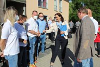 Besuch von Ministerpräsident Ramelow im DRK Kyffhäuserkreisverband in Sondershausen Bild: Besuch von Ministerpräsident Ramelow im DRK Kyffhäuserkreisverband in Sondershausen