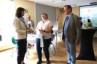 Besuch von Ministerpräsident Ramelow im DRK Kyffhäuserkreisverband in Sondershausen Bild: Besuch von Ministerpräsident Ramelow im DRK Kyffhäuserkreisverband in Sondershausen