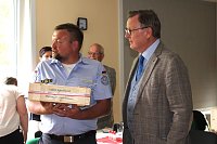 Besuch von Ministerpräsident Ramelow im DRK Kyffhäuserkreisverband in Sondershausen Bild: Besuch von Ministerpräsident Ramelow im DRK Kyffhäuserkreisverband in Sondershausen