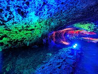 Bild: World of Lights in der Barbarossah&ouml;hle