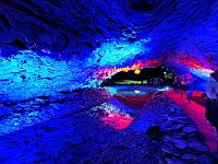 Bild: World of Lights in der Barbarossah&ouml;hle
