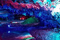 Bild: World of Lights in der Barbarossah&ouml;hle