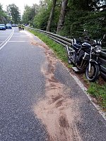 Folgenschwerer Motorradunfall im Kyffhäuser Bild: Folgenschwerer Motorradunfall im Kyffhäuser