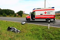 Unfall bei Bendeleben Bild: Unfall bei Bendeleben