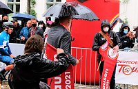 Start zur zweiten Etappe der Deutschland Tour Bild: Start zur zweiten Etappe der Deutschland Tour