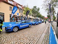 Start zur zweiten Etappe der Deutschland Tour Bild: Start zur zweiten Etappe der Deutschland Tour