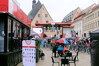 Start zur zweiten Etappe der Deutschland Tour Bild: Start zur zweiten Etappe der Deutschland Tour