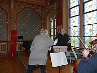 Bild: Musikstunde im Scholl-Gymnasium