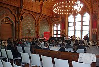 Bild: Musikstunde im Scholl-Gymnasium