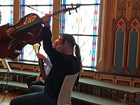 Bild: Musikstunde im Scholl-Gymnasium