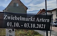 Zwiebelmarkt in Artern Bild: Zwiebelmarkt in Artern