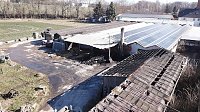 Brand im Greußener Gartencenter Bild: Brand im Greußener Gartencenter