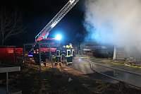 Brand im Greußener Gartencenter Bild: Brand im Greußener Gartencenter
