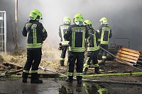 Brand im Greußener Gartencenter Bild: Brand im Greußener Gartencenter