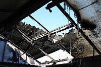 Brand im Greußener Gartencenter Bild: Brand im Greußener Gartencenter