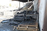 Brand im Greußener Gartencenter Bild: Brand im Greußener Gartencenter