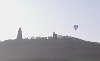 Heißluftballon über dem Kyffhäuser Bild: Heißluftballon über dem Kyffhäuser