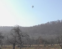 Heißluftballon über dem Kyffhäuser Bild: Heißluftballon über dem Kyffhäuser