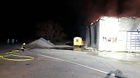 Scheunenbrände bei Esperstedt Bild: Scheunenbrände bei Esperstedt