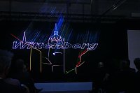 Lasershow beendete den offiziellen Teil Bild: Lasershow beendete den offiziellen Teil