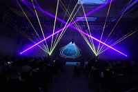 Lasershow beendete den offiziellen Teil Bild: Lasershow beendete den offiziellen Teil