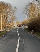 Bild: Wildunfall mit Personensuche