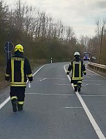 Bild: Wildunfall mit Personensuche