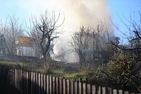 Laubenbrand in Sondershausen Bild: Laubenbrand in Sondershausen