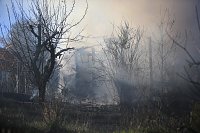 Laubenbrand in Sondershausen Bild: Laubenbrand in Sondershausen