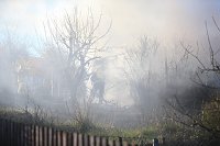 Laubenbrand in Sondershausen Bild: Laubenbrand in Sondershausen
