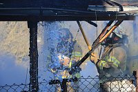 Laubenbrand in Sondershausen Bild: Laubenbrand in Sondershausen