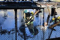 Laubenbrand in Sondershausen Bild: Laubenbrand in Sondershausen