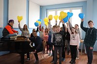 Vielfältige Aktionen der TGS Oldisleben als Zeichen für den Frieden Bild: Vielfältige Aktionen der TGS Oldisleben als Zeichen für den Frieden