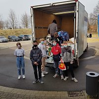 Vielfältige Aktionen der TGS Oldisleben als Zeichen für den Frieden Bild: Vielfältige Aktionen der TGS Oldisleben als Zeichen für den Frieden