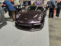 Bild: Peter Blei unterwegs auf der Erfurter Automobilmesse