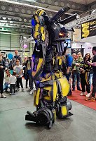 Bild: Peter Blei unterwegs auf der Erfurter Automobilmesse