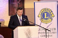 30-jähriges Jubiläum des LIONS Clubs - Festrede Landtagsabgeordneter Stefan Schard (CDU) Bild: 30-jähriges Jubiläum des LIONS Clubs - Festrede Landtagsabgeordneter Stefan Schard (CDU)